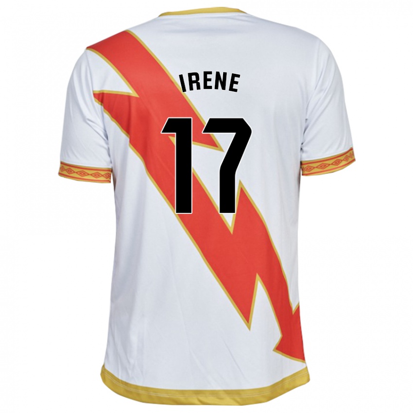 Bambino Maglia Irene Rodríguez Basilio #17 Bianco Kit Gara Home 2023/24 Maglietta