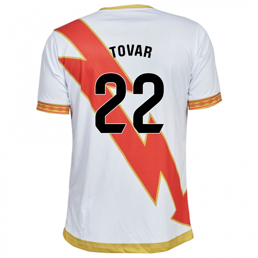 Bambino Maglia Andrea Fernanda Tovar #22 Bianco Kit Gara Home 2023/24 Maglietta