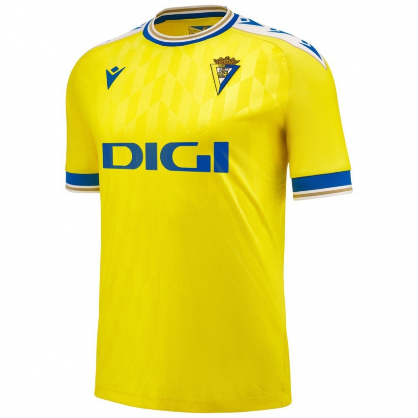 Bambino Maglia Gonzalo Escalante #17 Giallo Kit Gara Home 2023/24 Maglietta