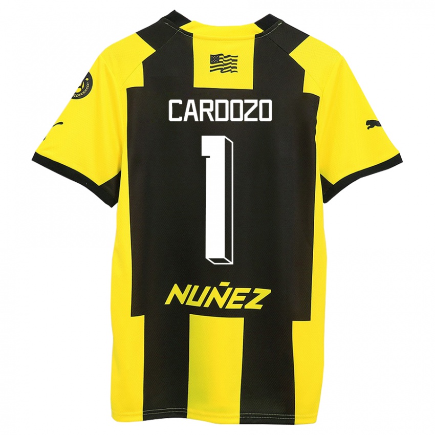 Bambino Maglia Thiago Cardozo #1 Giallo Nero Kit Gara Home 2023/24 Maglietta