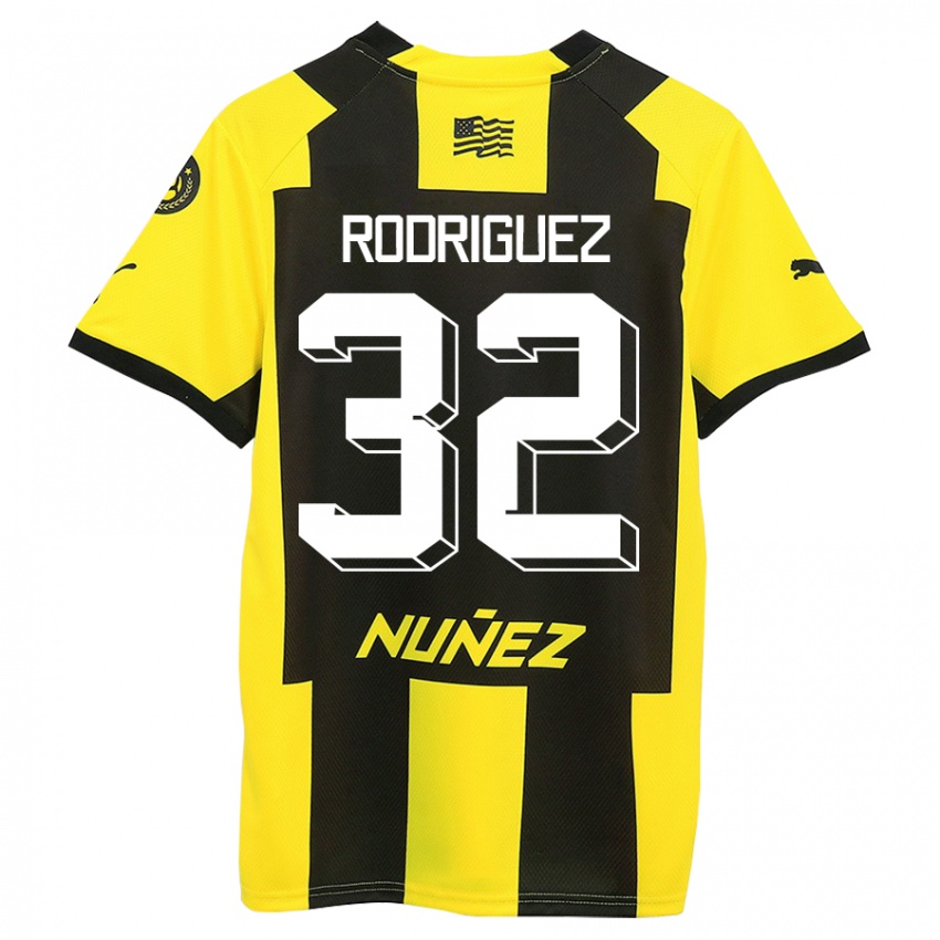 Bambino Maglia Randall Rodríguez #32 Giallo Nero Kit Gara Home 2023/24 Maglietta