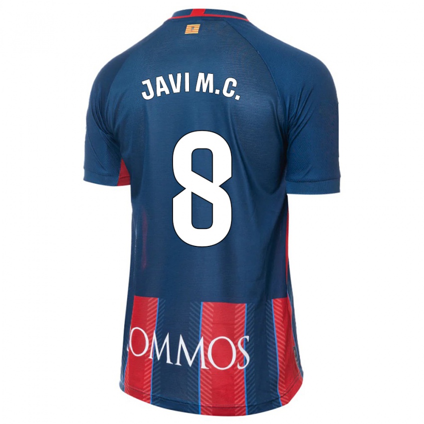 Bambino Maglia Javi Martínez #8 Marina Militare Kit Gara Home 2023/24 Maglietta