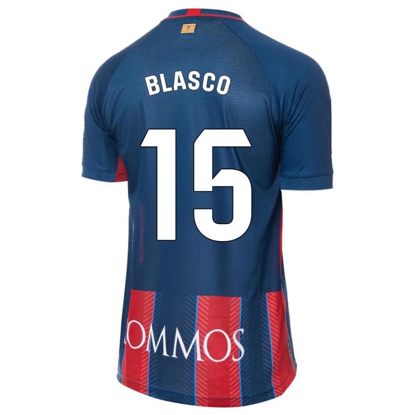 Bambino Maglia Jérémy Blasco #15 Marina Militare Kit Gara Home 2023/24 Maglietta