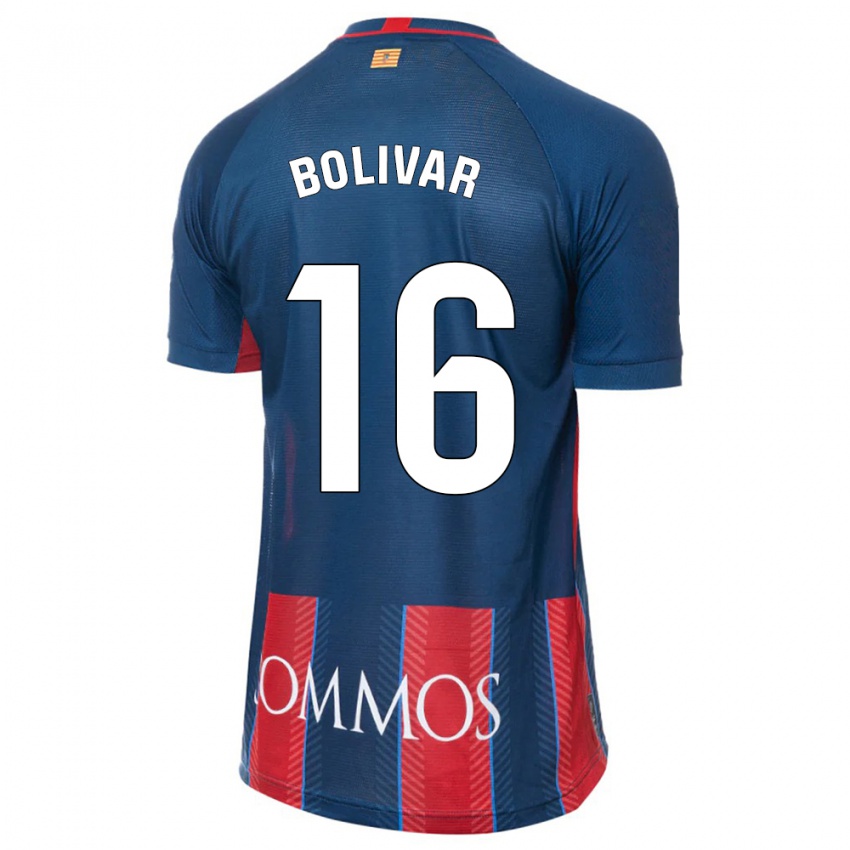 Bambino Maglia Jovanny Bolívar #16 Marina Militare Kit Gara Home 2023/24 Maglietta