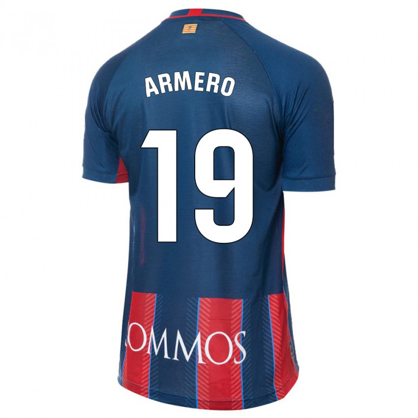 Bambino Maglia Sergi Armero #19 Marina Militare Kit Gara Home 2023/24 Maglietta