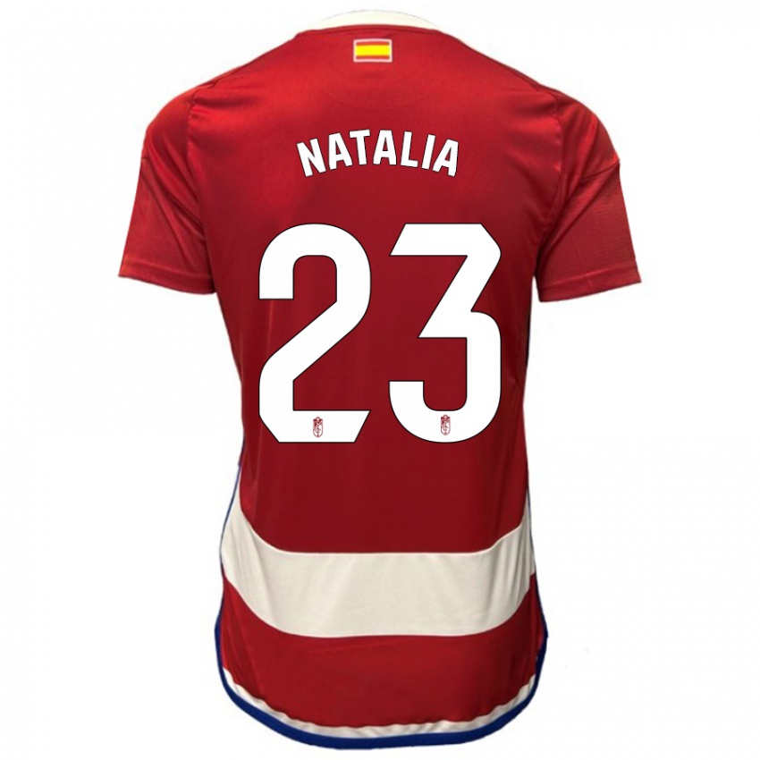 Bambino Maglia Natalia #23 Rosso Kit Gara Home 2023/24 Maglietta