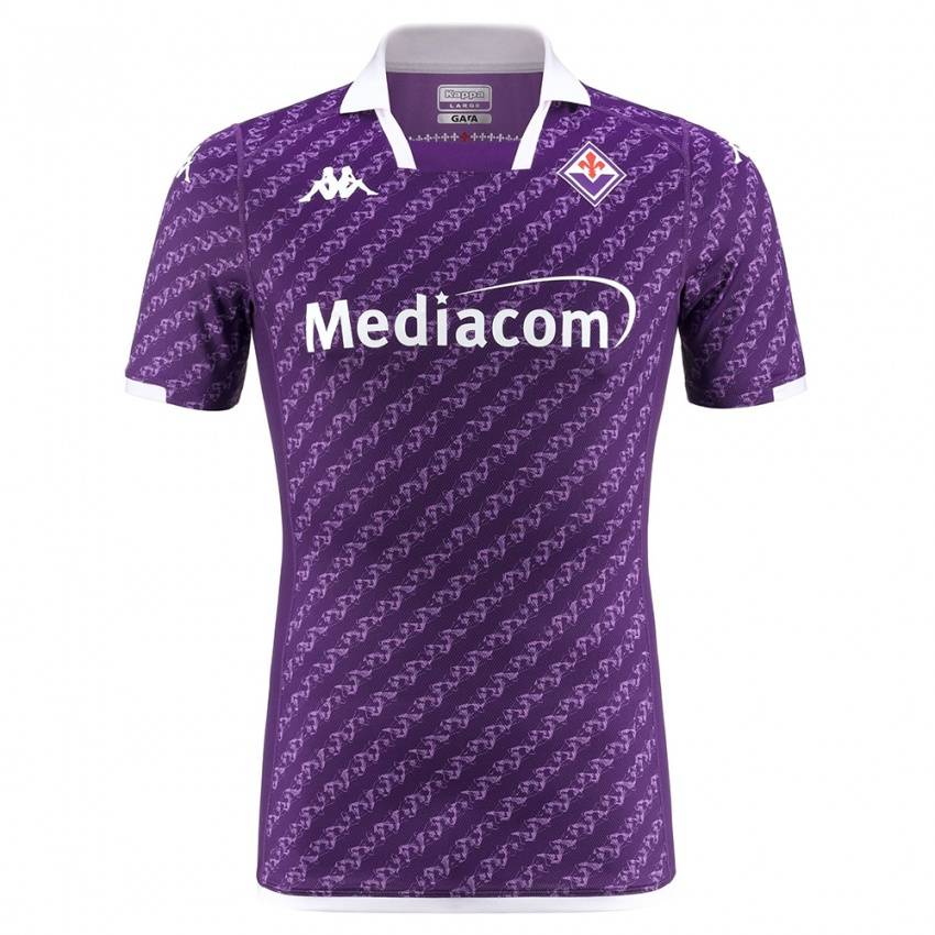 Bambino Maglia Gabriele D'amato #0 Viola Kit Gara Home 2023/24 Maglietta