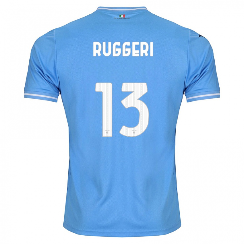 Bambino Maglia Fabio Ruggeri #13 Blu Kit Gara Home 2023/24 Maglietta