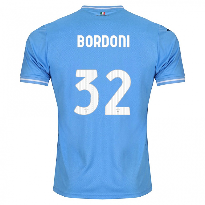 Bambino Maglia Tommaso Bordoni #32 Blu Kit Gara Home 2023/24 Maglietta