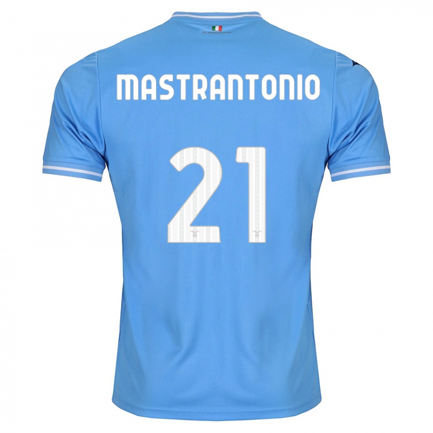 Bambino Maglia Ella Mastrantonio #21 Blu Kit Gara Home 2023/24 Maglietta