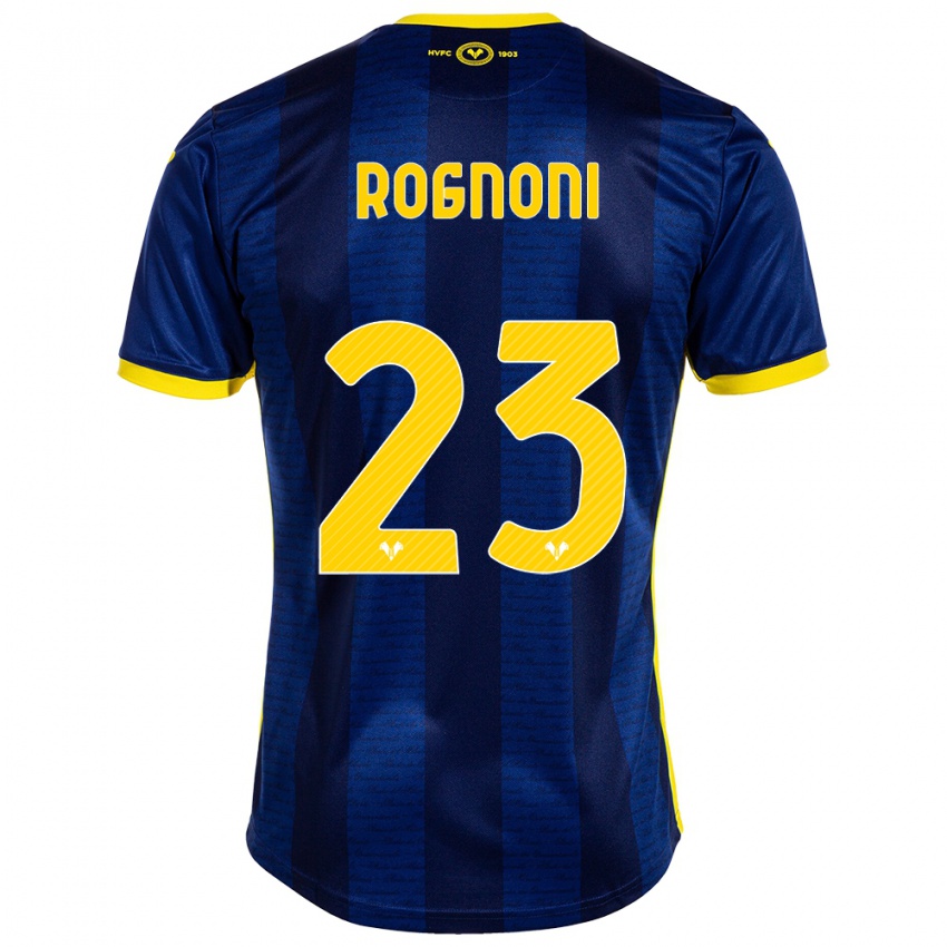 Bambino Maglia Alessia Rognoni #23 Marina Militare Kit Gara Home 2023/24 Maglietta