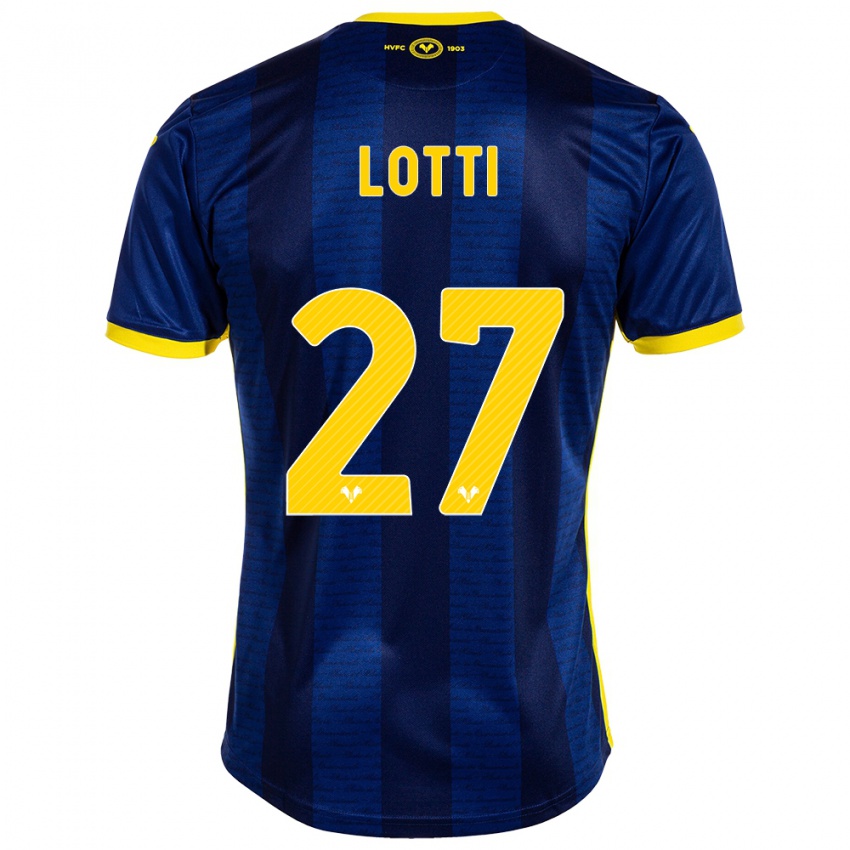 Bambino Maglia Irene Lotti #27 Marina Militare Kit Gara Home 2023/24 Maglietta