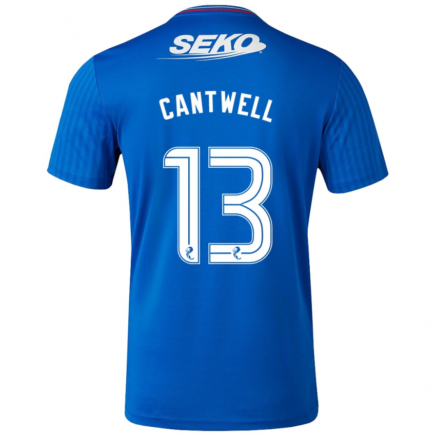 Bambino Maglia Todd Cantwell #13 Blu Kit Gara Home 2023/24 Maglietta