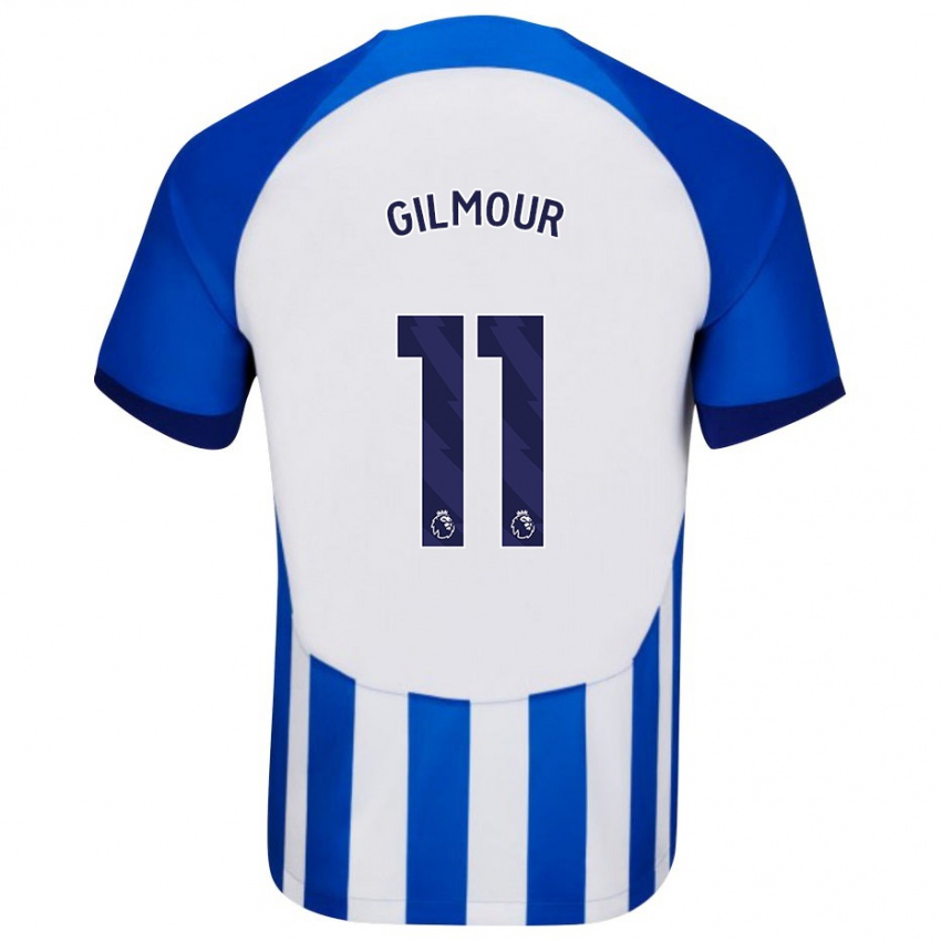 Bambino Maglia Billy Gilmour #11 Blu Kit Gara Home 2023/24 Maglietta