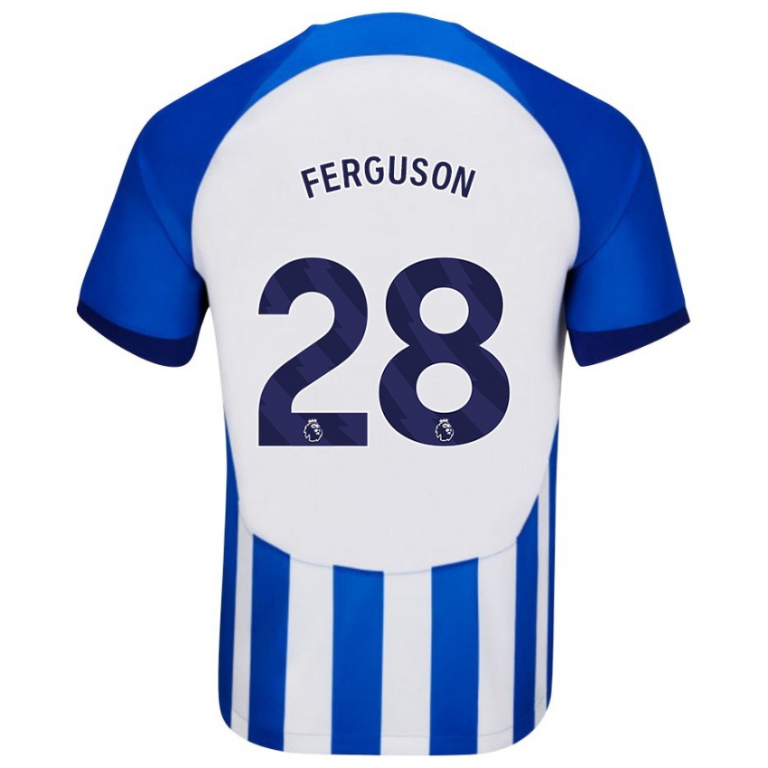 Bambino Maglia Evan Ferguson #28 Blu Kit Gara Home 2023/24 Maglietta