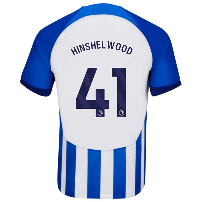 Bambino Maglia Jack Hinshelwood #41 Blu Kit Gara Home 2023/24 Maglietta