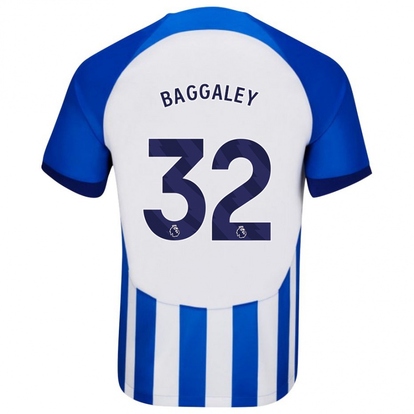 Bambino Maglia Sophie Baggaley #32 Blu Kit Gara Home 2023/24 Maglietta