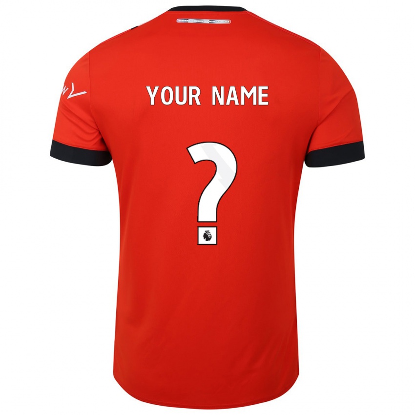 Bambino Maglia Il Tuo Nome #0 Rosso Kit Gara Home 2023/24 Maglietta