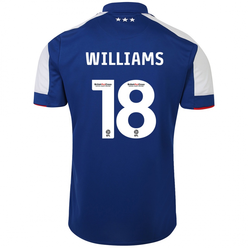 Bambino Maglia Brandon Williams #18 Blu Kit Gara Home 2023/24 Maglietta