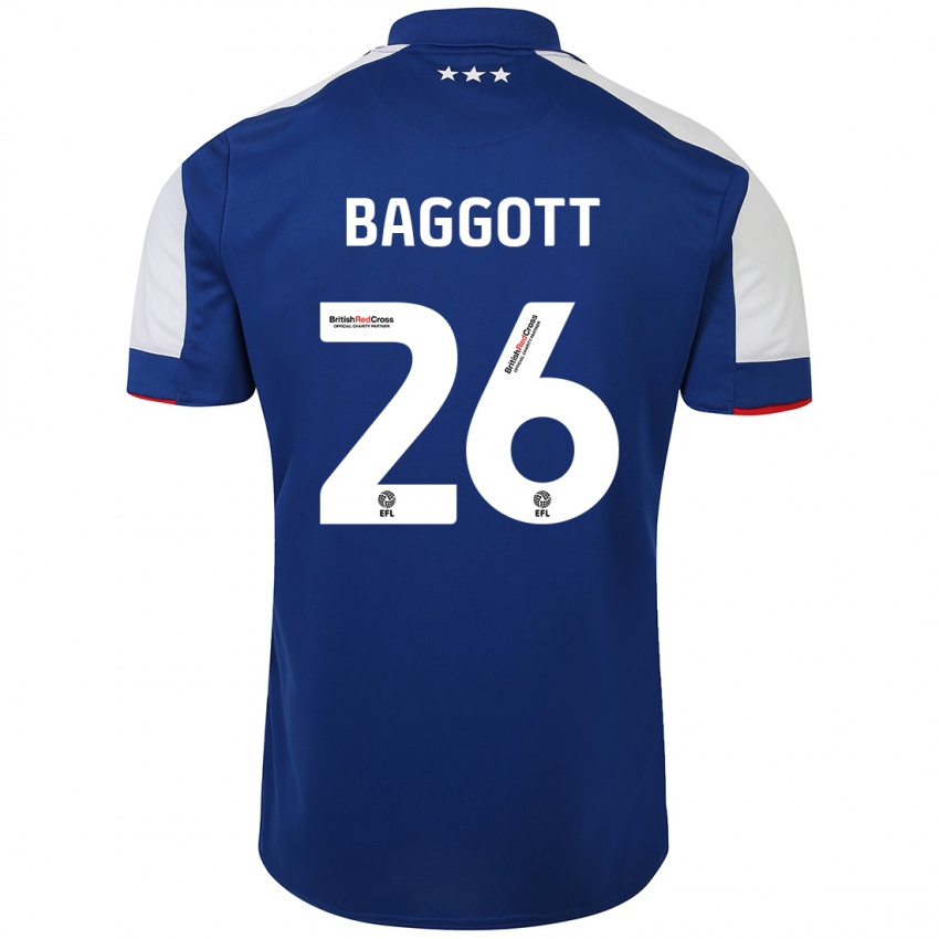 Bambino Maglia Elkan Baggott #26 Blu Kit Gara Home 2023/24 Maglietta