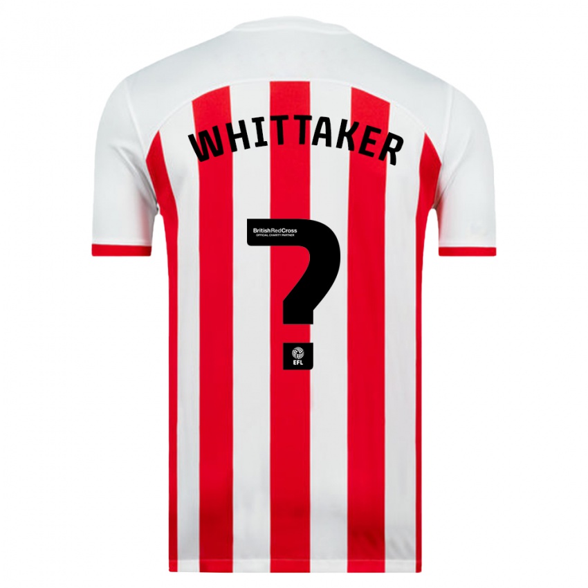 Bambino Maglia Jack Whittaker #0 Bianco Kit Gara Home 2023/24 Maglietta