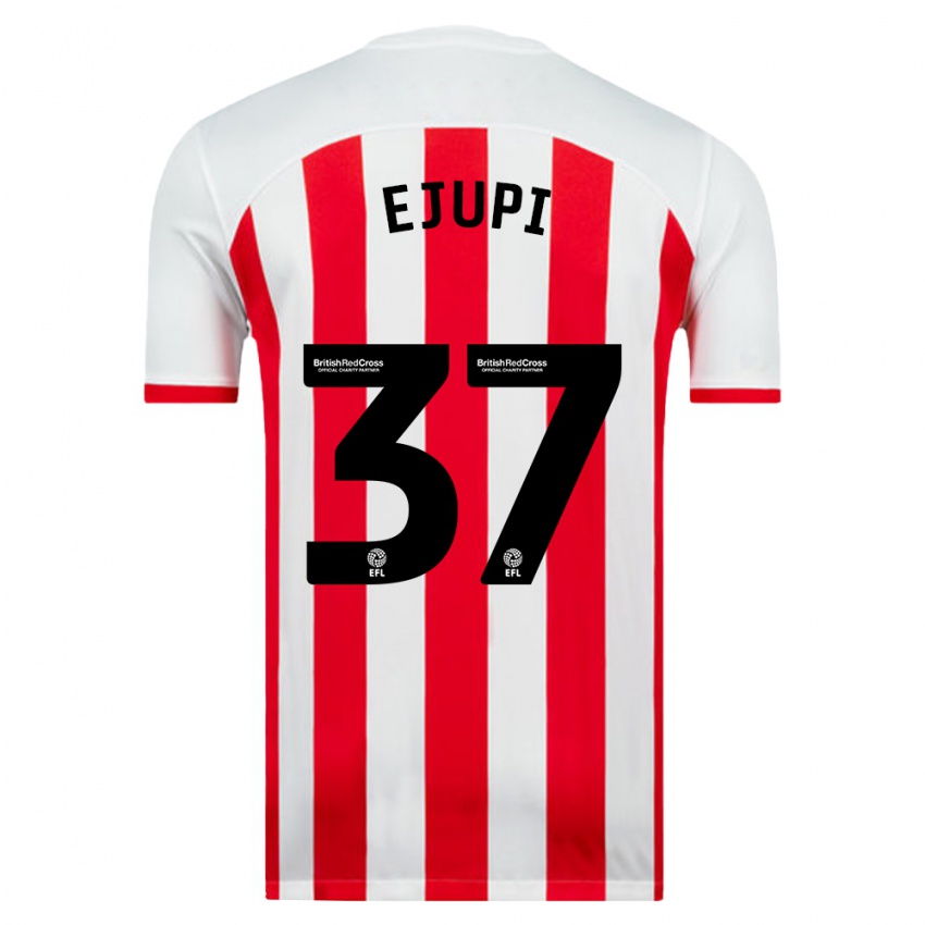 Bambino Maglia Elizabeta Ejupi #37 Bianco Kit Gara Home 2023/24 Maglietta