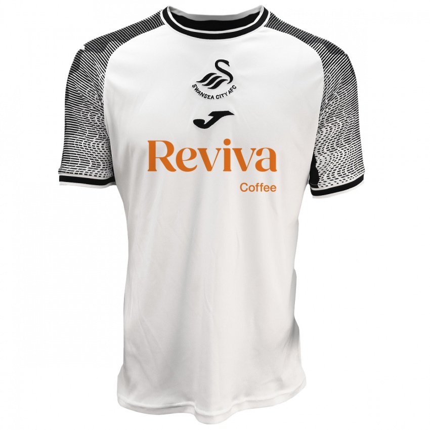 Bambino Maglia Cameron Llewellyn #0 Bianco Kit Gara Home 2023/24 Maglietta