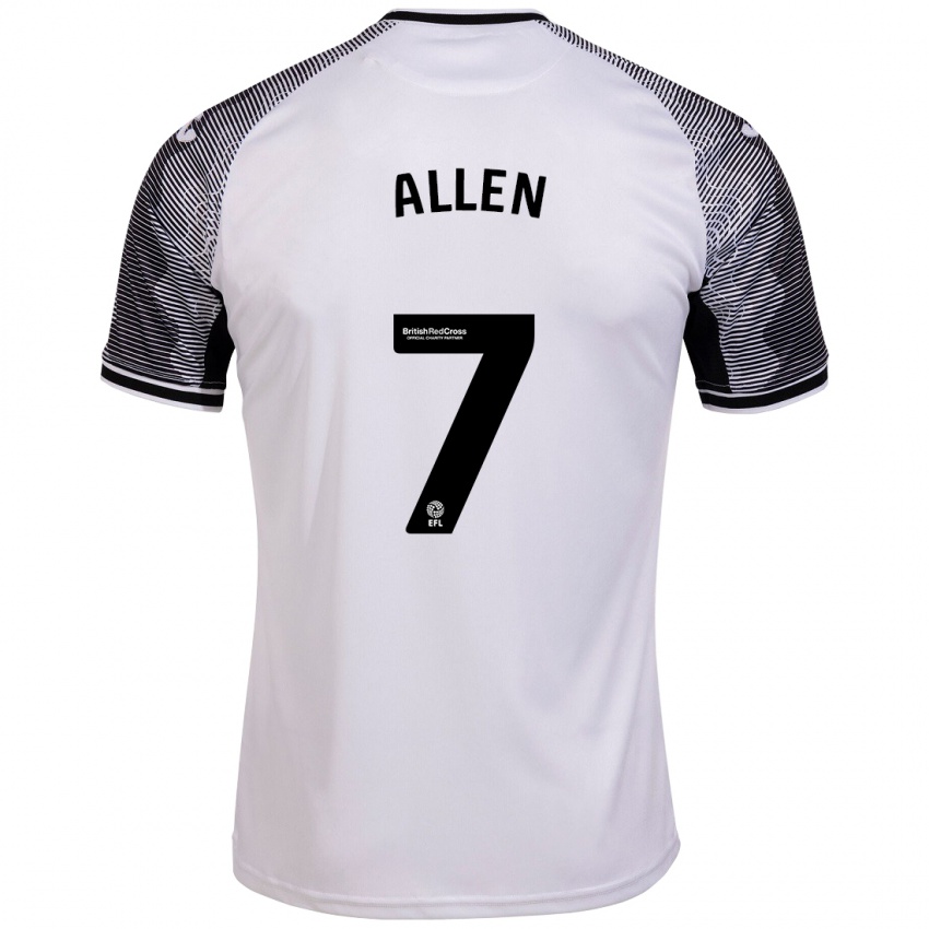 Bambino Maglia Joe Allen #7 Bianco Kit Gara Home 2023/24 Maglietta