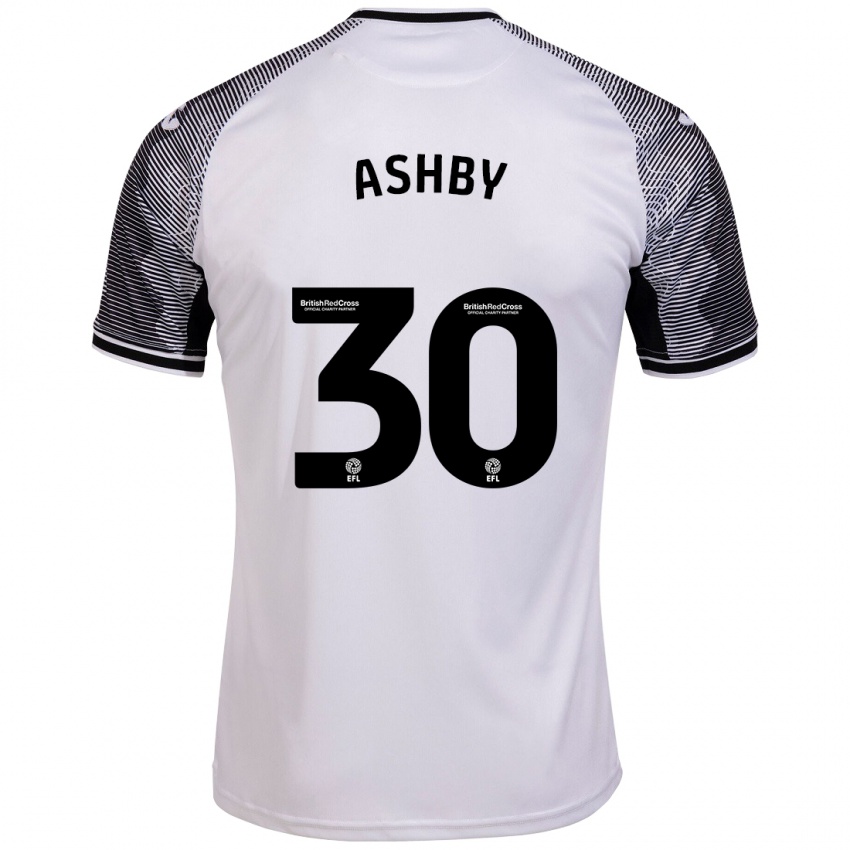 Bambino Maglia Harrison Ashby #30 Bianco Kit Gara Home 2023/24 Maglietta