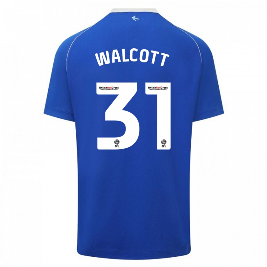 Bambino Maglia Malachi Fagan Walcott #31 Blu Kit Gara Home 2023/24 Maglietta