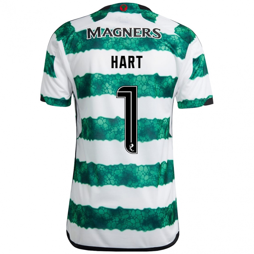 Bambino Maglia Joe Hart #1 Verde Kit Gara Home 2023/24 Maglietta