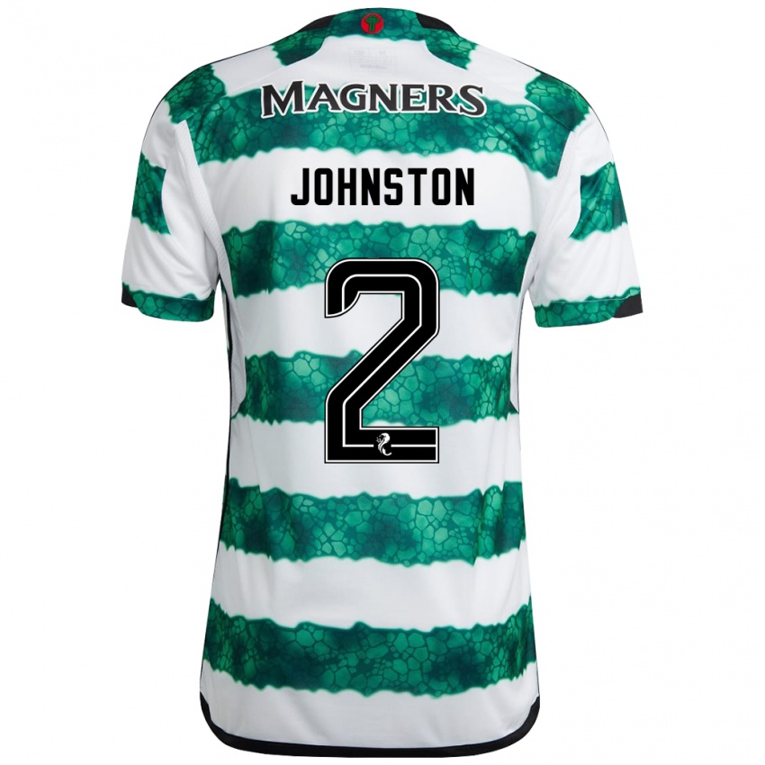 Bambino Maglia Alistair Johnston #2 Verde Kit Gara Home 2023/24 Maglietta