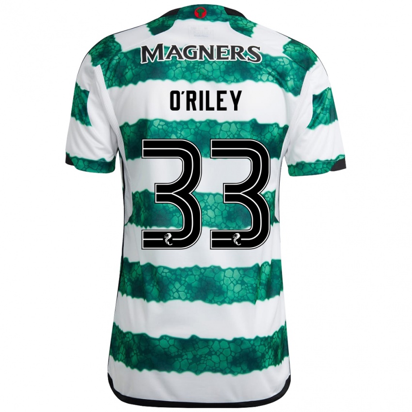 Bambino Maglia Matt O'riley #33 Verde Kit Gara Home 2023/24 Maglietta