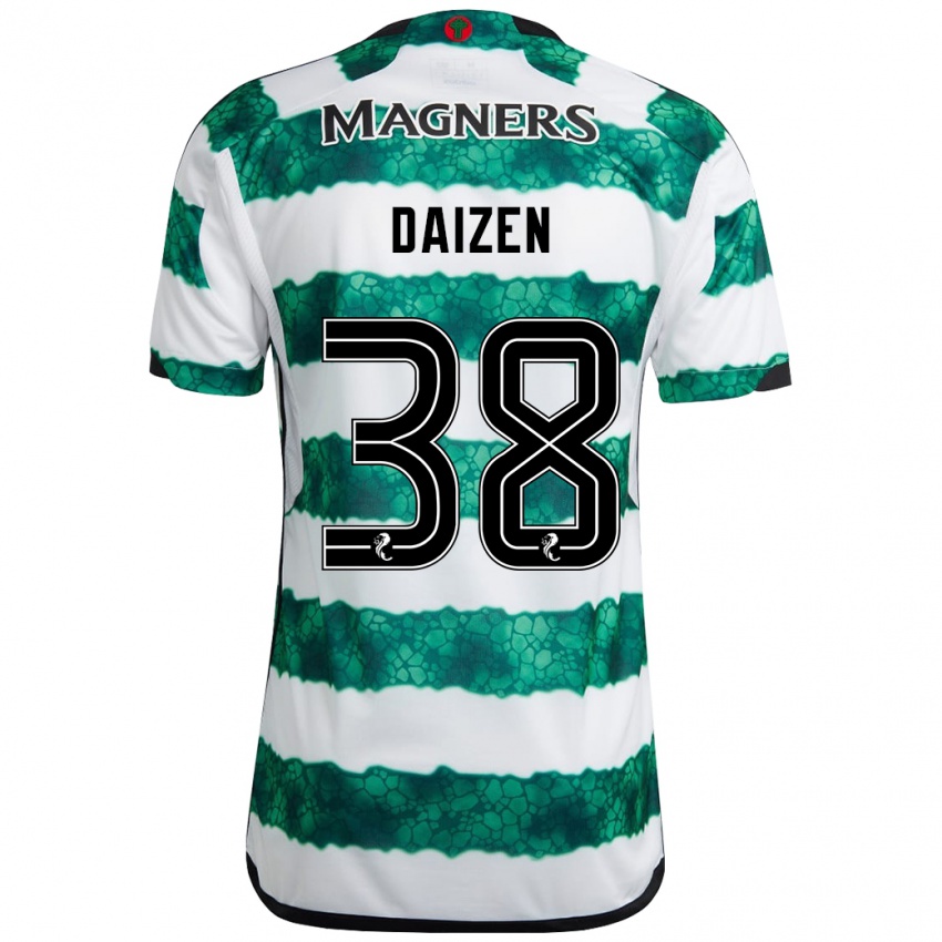 Bambino Maglia Daizen Maeda #38 Verde Kit Gara Home 2023/24 Maglietta