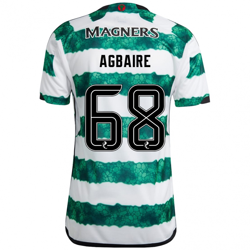 Bambino Maglia Lenny Agbaire #68 Verde Kit Gara Home 2023/24 Maglietta