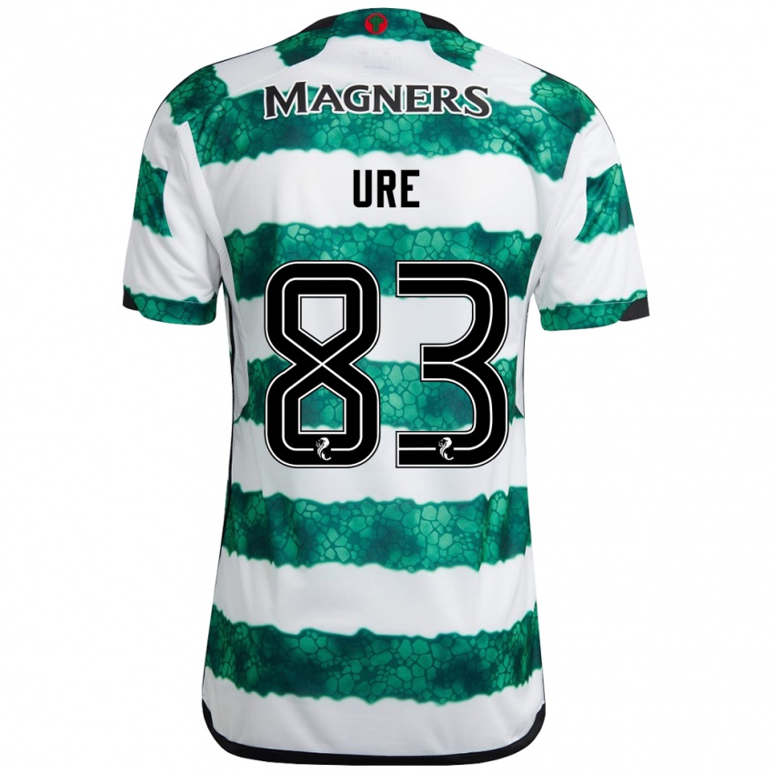 Bambino Maglia Kyle Ure #83 Verde Kit Gara Home 2023/24 Maglietta