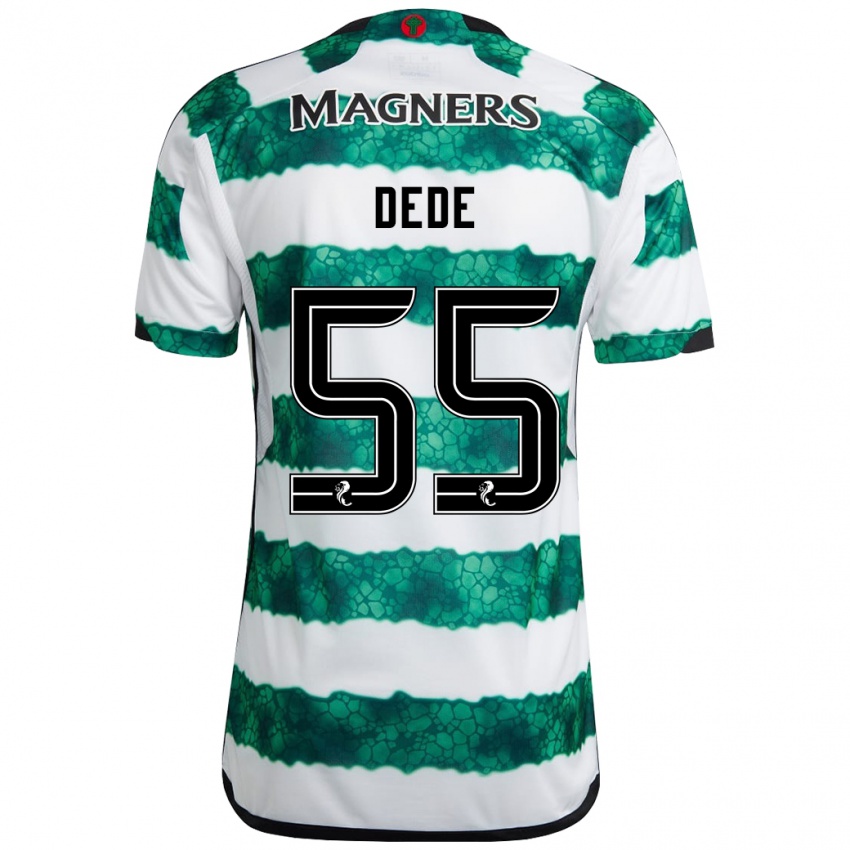 Bambino Maglia Josh Dede #55 Verde Kit Gara Home 2023/24 Maglietta