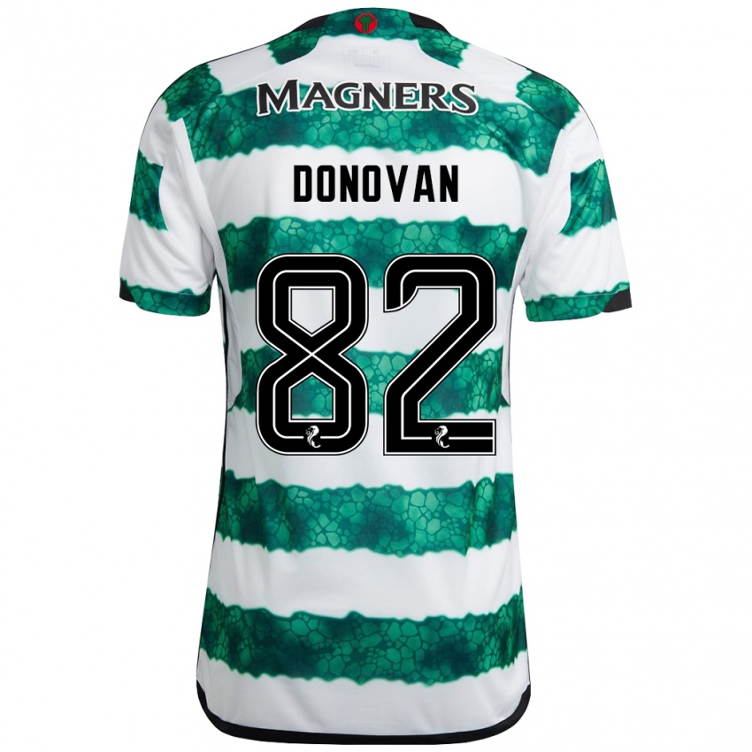 Bambino Maglia Colby Donovan #82 Verde Kit Gara Home 2023/24 Maglietta