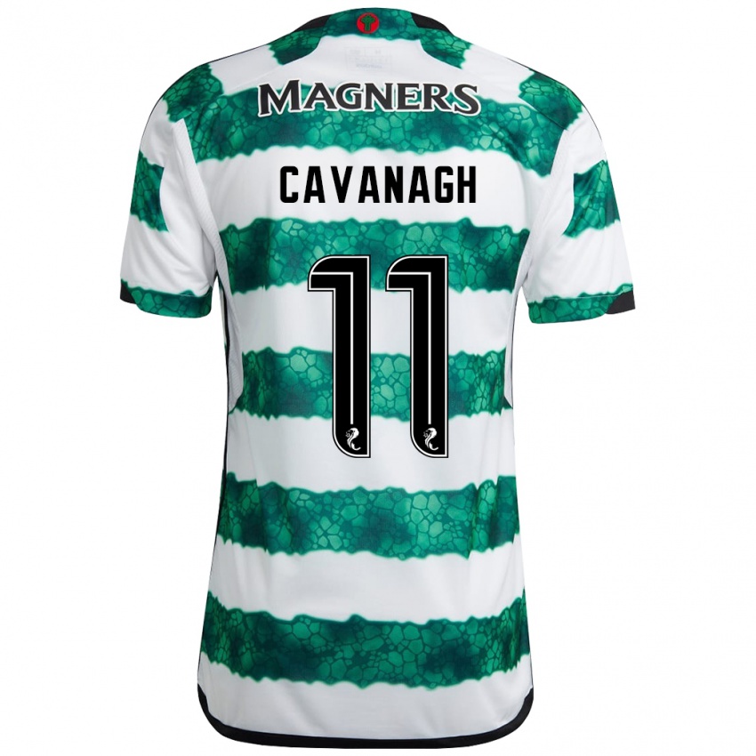 Bambino Maglia Colette Cavanagh #11 Verde Kit Gara Home 2023/24 Maglietta