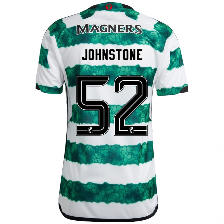 Bambino Maglia Rachael Johnstone #52 Verde Kit Gara Home 2023/24 Maglietta