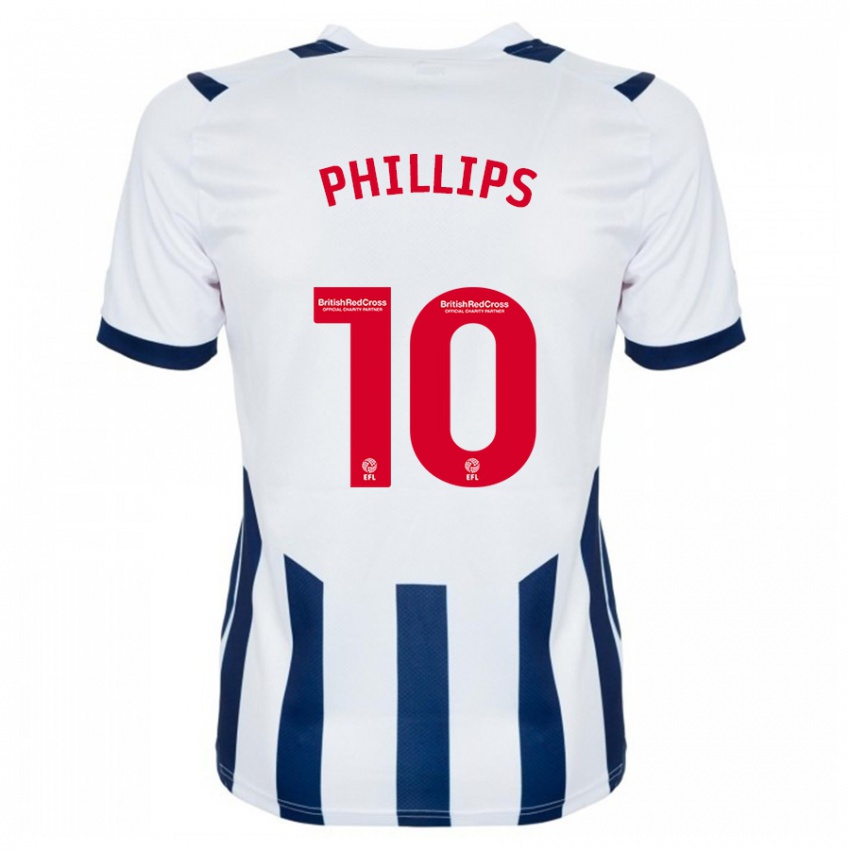 Bambino Maglia Matt Phillips #10 Bianco Kit Gara Home 2023/24 Maglietta