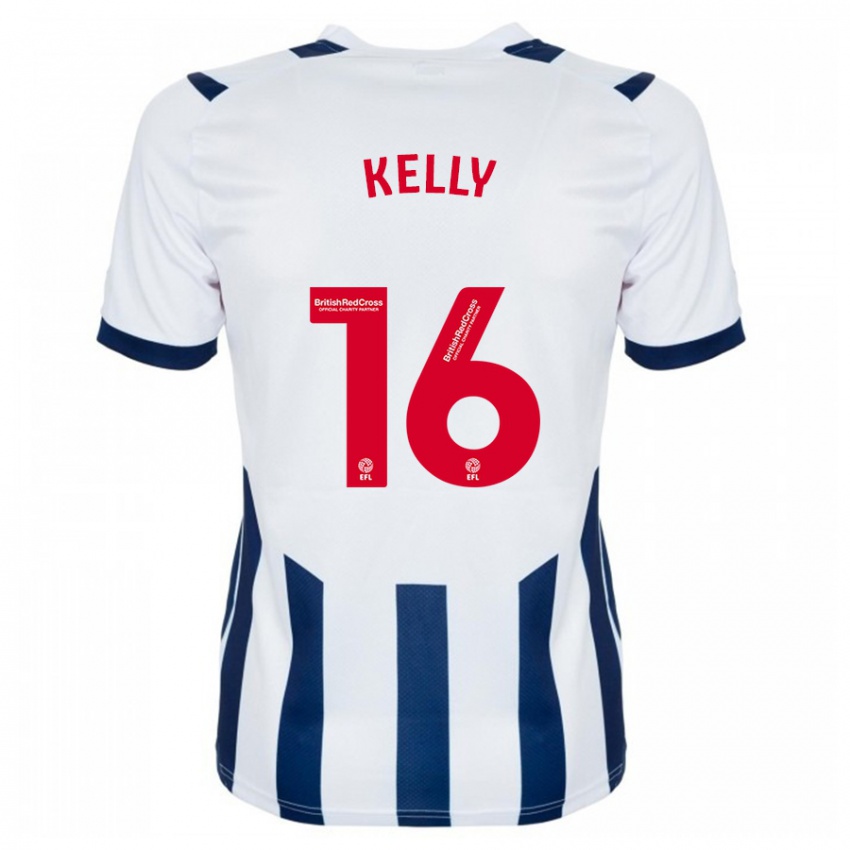 Bambino Maglia Martin Kelly #16 Bianco Kit Gara Home 2023/24 Maglietta