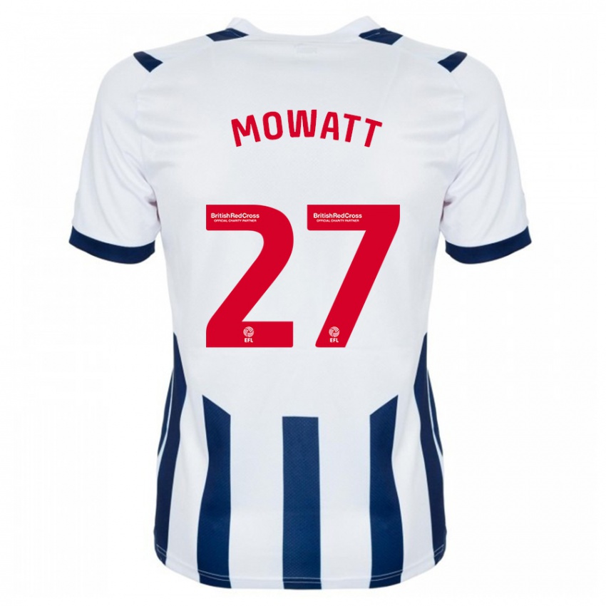 Bambino Maglia Alex Mowatt #27 Bianco Kit Gara Home 2023/24 Maglietta