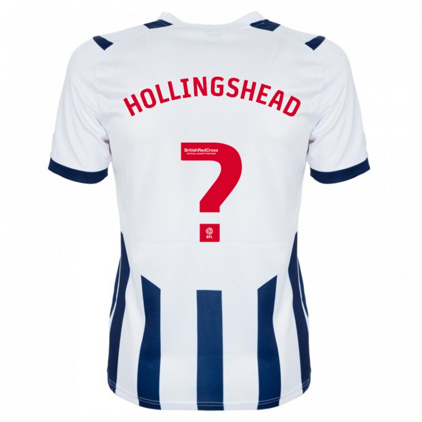 Bambino Maglia Ronnie Hollingshead #0 Bianco Kit Gara Home 2023/24 Maglietta