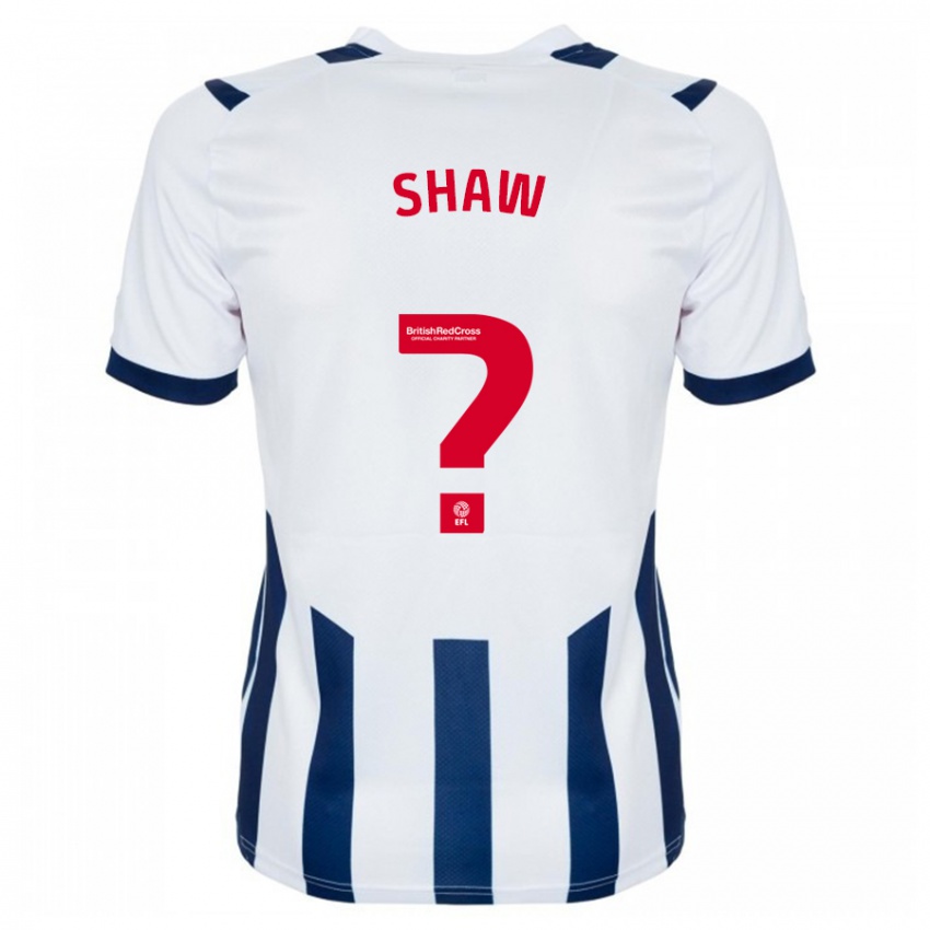 Bambino Maglia Josh Shaw #0 Bianco Kit Gara Home 2023/24 Maglietta