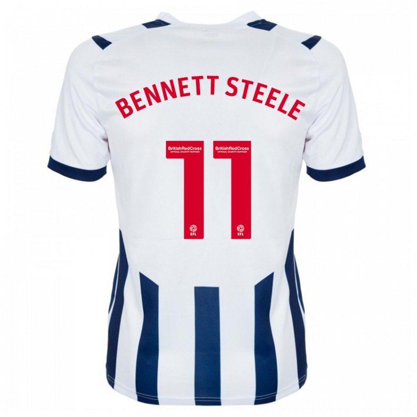 Bambino Maglia Lizzie Bennett-Steele #11 Bianco Kit Gara Home 2023/24 Maglietta