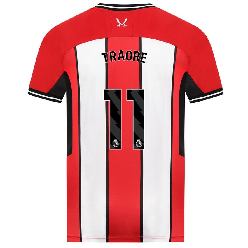 Bambino Maglia Bénie Traoré #11 Rosso Kit Gara Home 2023/24 Maglietta