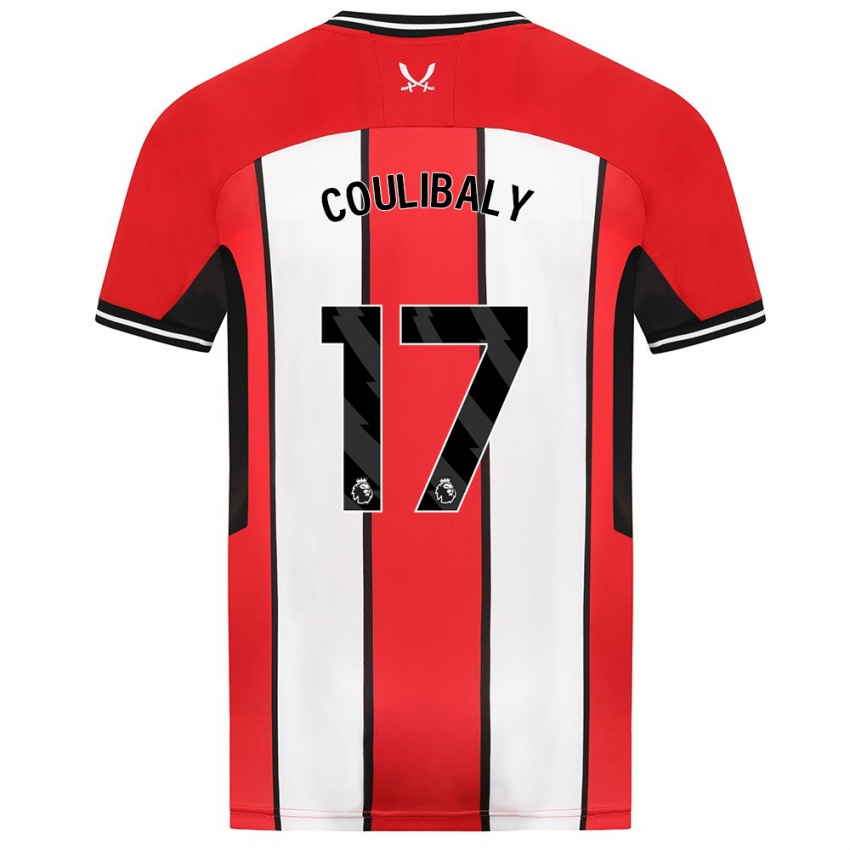 Bambino Maglia Ismaila Coulibaly #17 Rosso Kit Gara Home 2023/24 Maglietta