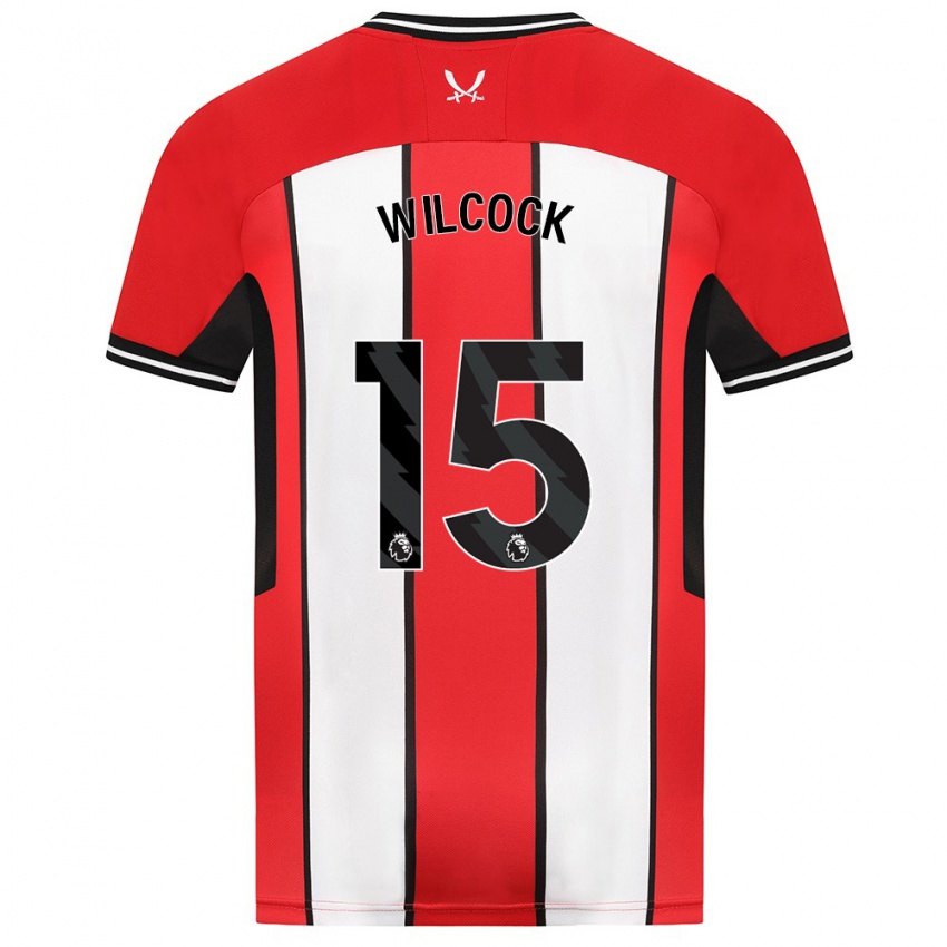 Bambino Maglia Tamara Wilcock #15 Rosso Kit Gara Home 2023/24 Maglietta