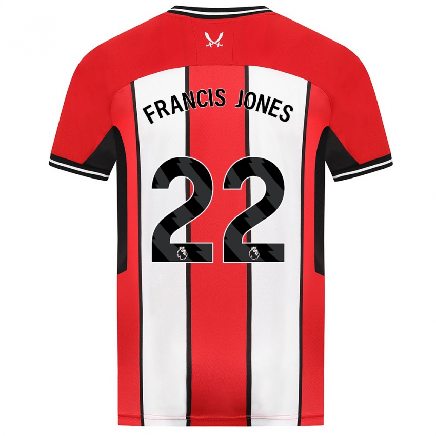 Bambino Maglia Maria Francis-Jones #22 Rosso Kit Gara Home 2023/24 Maglietta